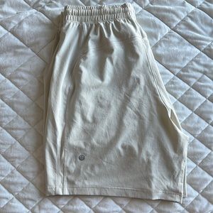 Men’s Lululemon shorts, linerless